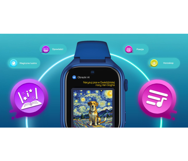 Stelio Junior Pro AI 4G granatowy - 1575958 - zdjęcie 8